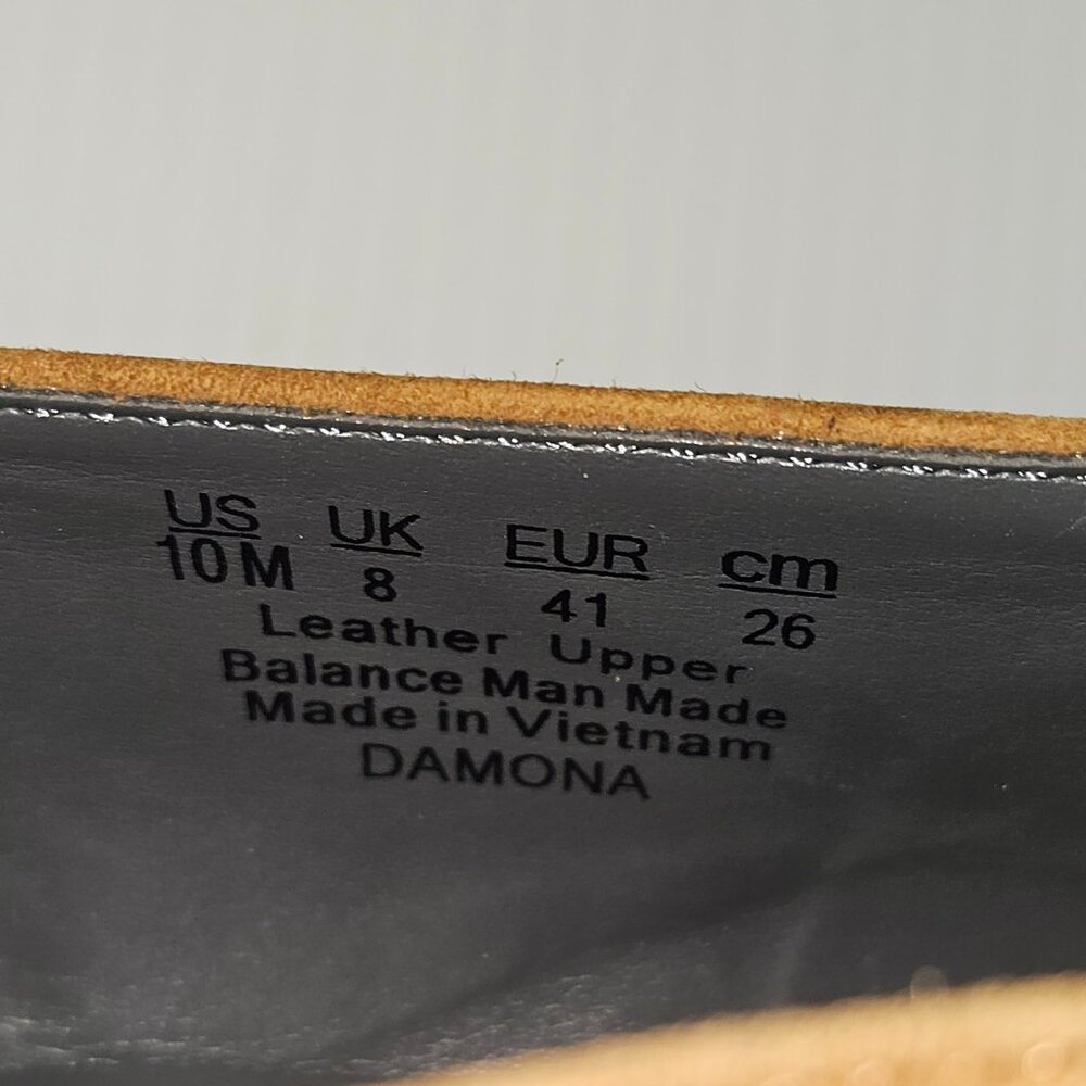 NWOT- Franco Sarto Suede Flats in Camel Brown - Picture 2 of 10